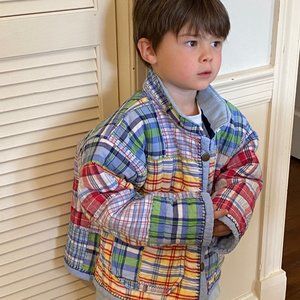 Kids (Girls, really!) Vintage Quilted Jacket